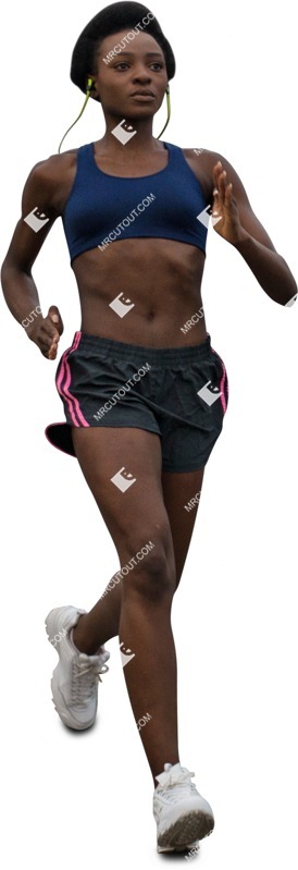 Woman jogging people png (6767)