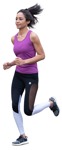 Woman jogging png people (12051) | MrCutout.com - miniature