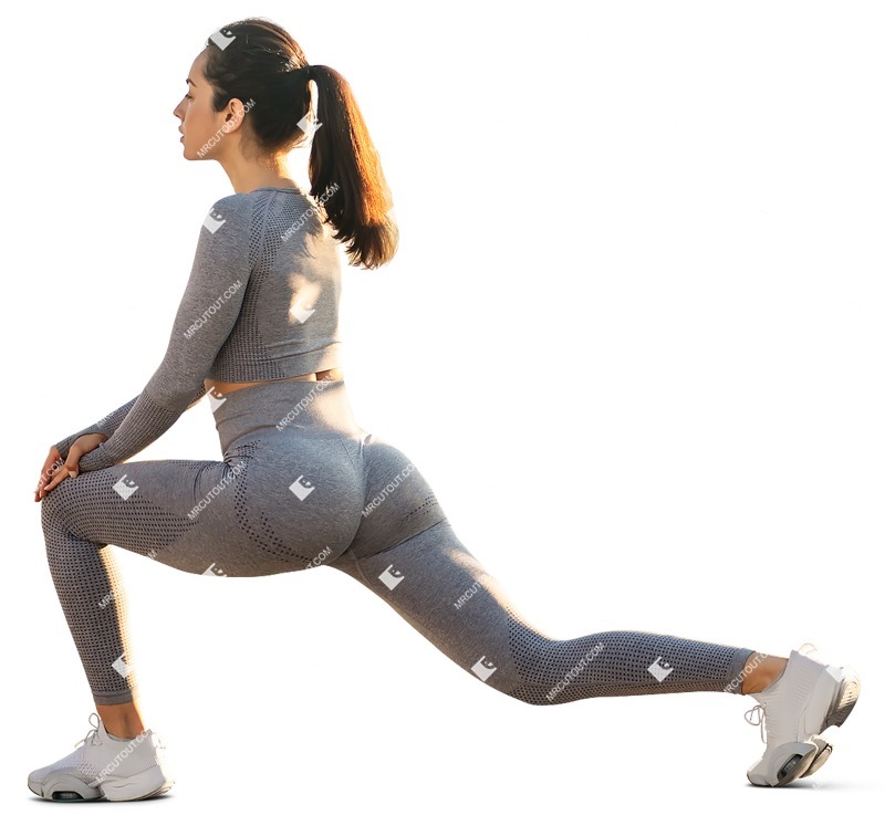 Woman jogging people png (12201)