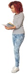 Woman learning human png (8442) - miniature