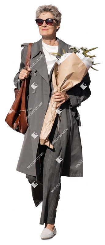 Woman on a party person png (11832)