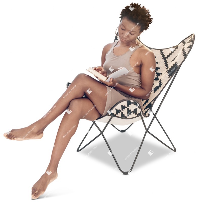 Woman reading a book people png (12072)