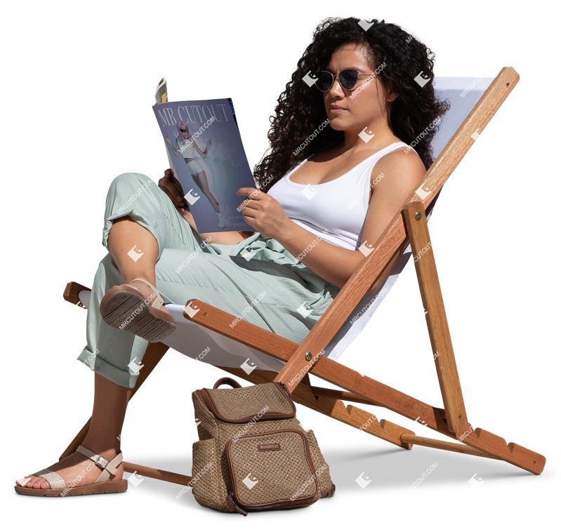 Woman reading a book png people (14515)