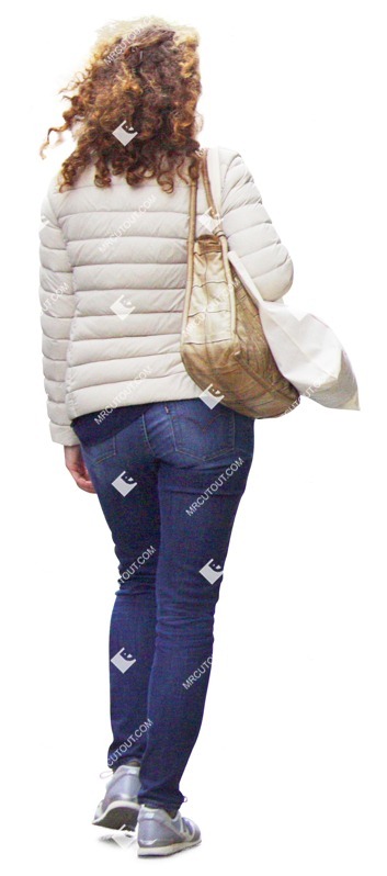 Woman shopping people png (2067)