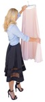 Woman shopping person png (2468) - miniature