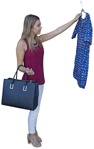 Woman shopping png people (2783) - miniature