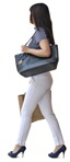 Woman shopping people png (8008) - miniature