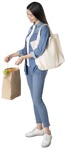 Woman shopping people png (8519) - miniature