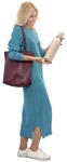 Woman shopping person png (8669) - miniature
