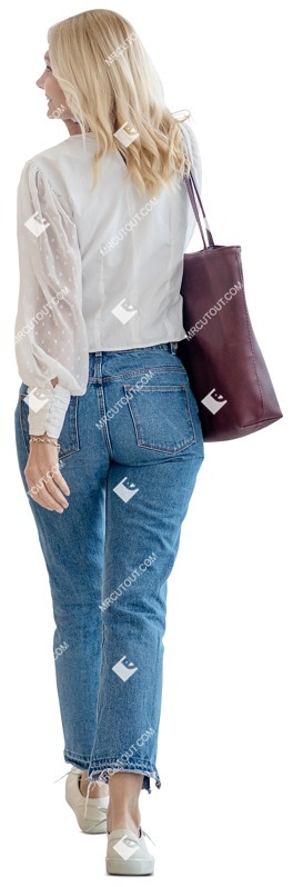 Woman shopping people png (9691)