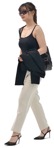 Woman shopping person png (9623) - miniature