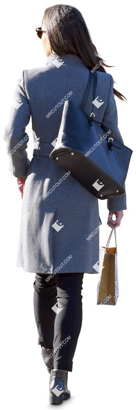 Woman shopping people png (9832)