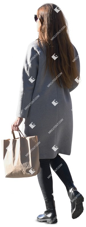 Woman shopping photoshop people (10404)