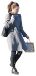 Woman shopping people png (10531) - miniature
