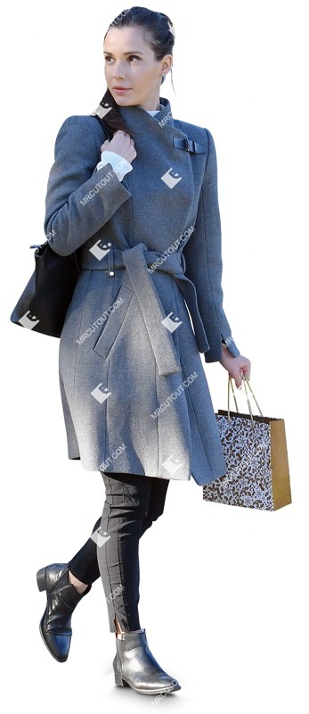 Woman shopping people png (10972)