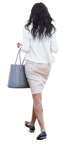 Woman shopping entourage people (10660) | MrCutout.com - miniature