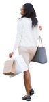 Woman shopping person png (10667) - miniature