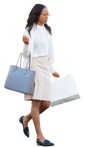 Woman shopping person png (10668) - miniature