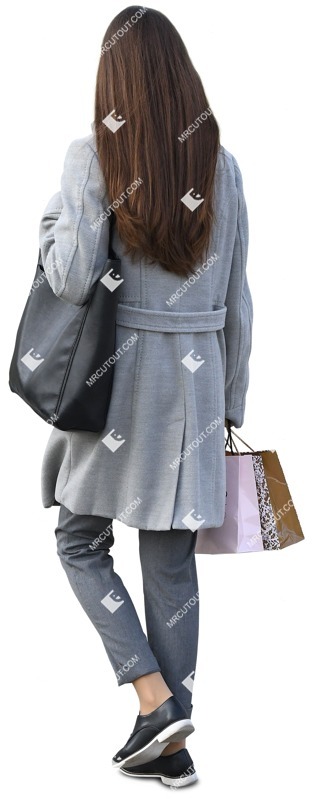 Woman shopping human png (11400)