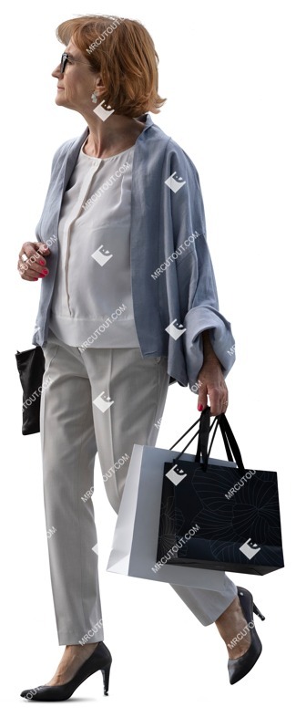 Woman shopping people png (12807)