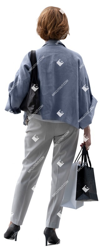 Woman shopping people png (12801)