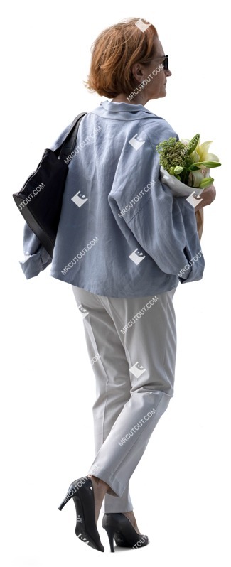Woman shopping people png (12805)