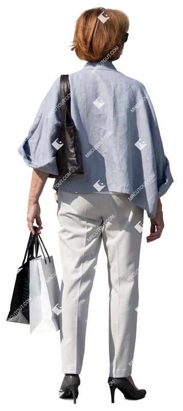 Woman shopping people png (13767)