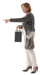 Woman shopping people png (14124) - miniature