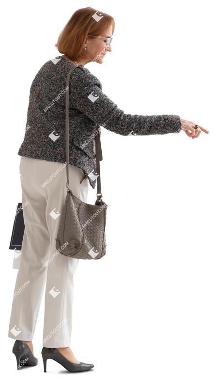 Woman shopping people png (13996)