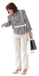 Woman shopping people png (14129) - miniature