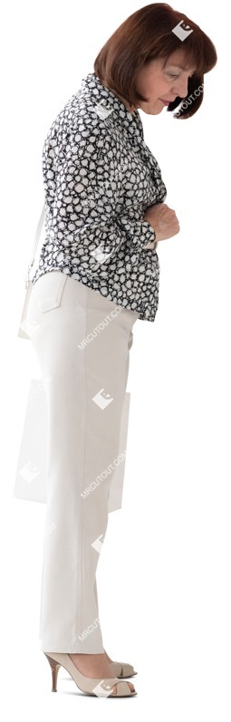 Woman shopping people png (15507)