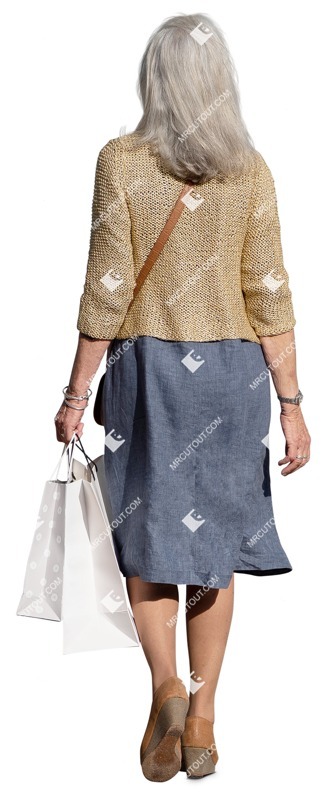 Woman shopping people png (15873)
