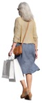 Woman shopping people png (15131) - miniature