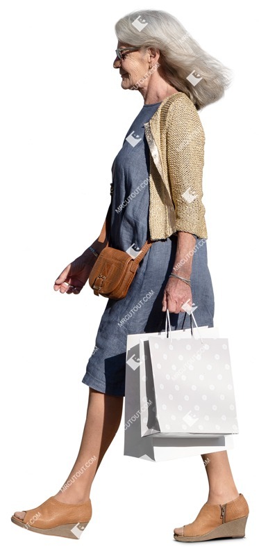 Woman shopping people png (15380)