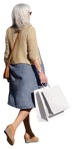 Woman shopping people png (15133) - miniature