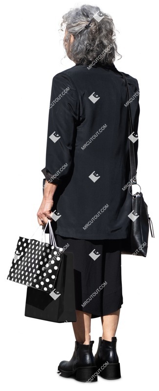 Woman shopping people png (16209)