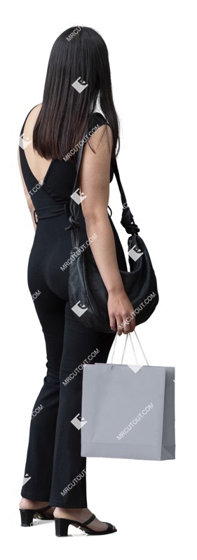 Woman shopping human png (16591)