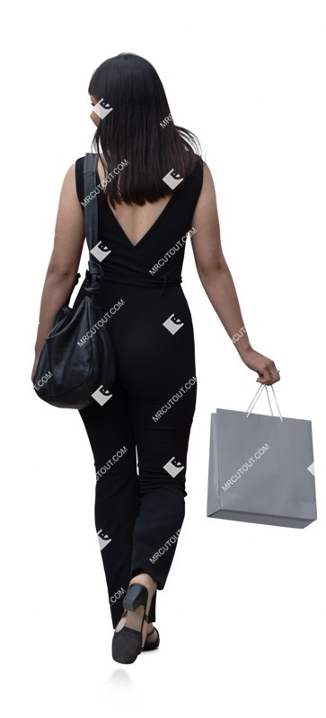 Woman shopping png people (17926)
