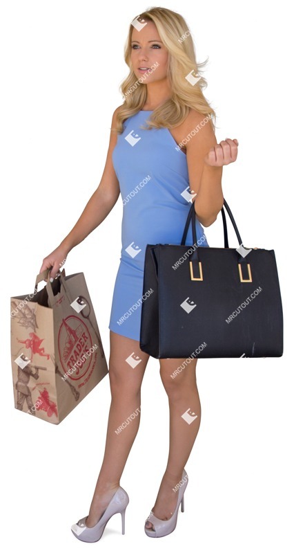 Woman shopping human png (2482)