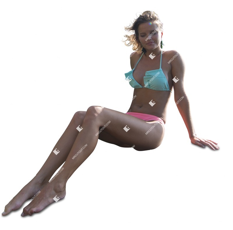 Woman sitting people png (5569)