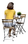 Woman sitting human png (6938) - miniature