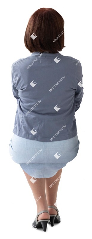 Woman sitting photoshop people (12352)