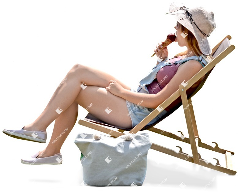 Woman sitting person png (6930)