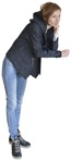 Woman standing people png (3113) - miniature