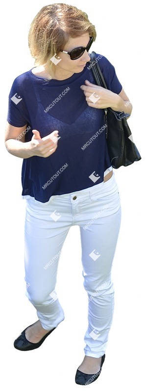 Woman standing photoshop people (3635)