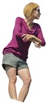 Woman standing people png (2234) - miniature