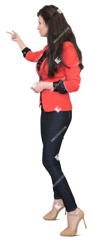 Woman standing people png (2151)