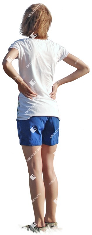 Woman standing people png (2673)