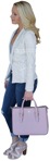 Woman standing person png (2664) - miniature