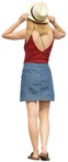 Woman standing person png (2968) - miniature